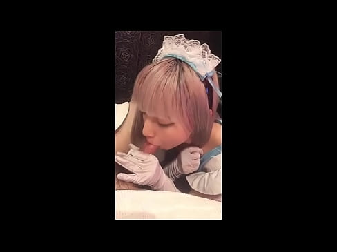 ❤️ Japanese Idol [mayuka], French maid costume, part 1, blowjob and jerk off with lotion ☑ kualidad nga porn sa amon ❌